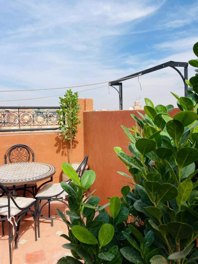 Riad Ms Holidays Terrasse Privatise Marrakech Marrakesh Eksteriør billede